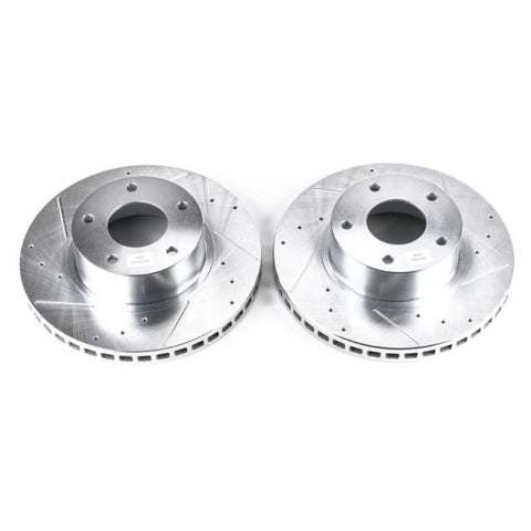 Power Stop 2004 Pontiac GTO Front Evolution Drilled & Slotted Rotors - Pair - AR8282XPR