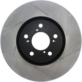 StopTech Power Slot 07-09 Acura MDX / 09-10 Honda Pilot Front Left Slotted Rotor - 126.40071SL