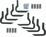 Rampage 2004-2014 Nissan Titan Standard Cab Pickup Bracket Kit Xtremeline/Patriot - Black - 14910