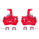 Power Stop 00-05 Buick LeSabre Rear Red Calipers w/Brackets - Pair - S4718B