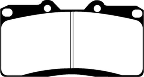 EBC 91-93 Dodge Stealth 3.0 4WD Greenstuff Front Brake Pads - DP21097