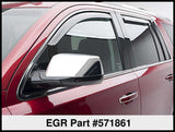 EGR 15+ Chevy Tahoe/GMC Yukon In-Channel Window Visors - Set of 4 (571861) - 571861