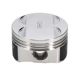 Manley Nissan GTR VR38DETT 99mm Bore 88.4mm Stroke -2cc Dish Turbo Tuff Piston Set w/ Rings - 641010CE-6