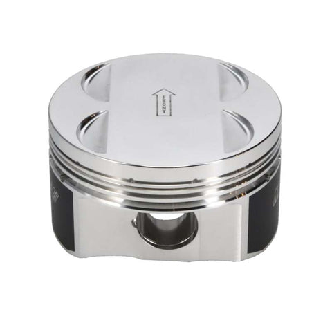 Manley Nissan GTR VR38DETT 99mm Bore 88.4mm Stroke -2cc Dish Turbo Tuff Piston Set w/ Rings - 641010CE-6