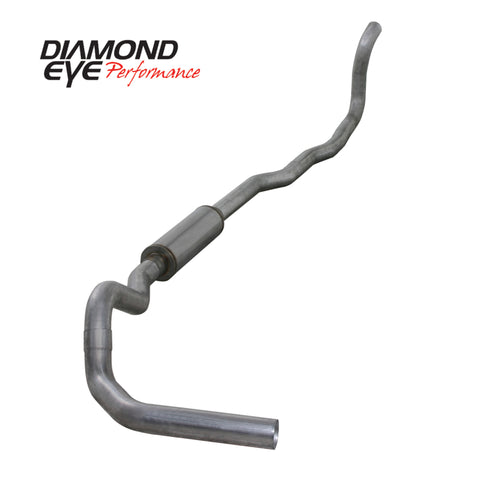 Diamond Eye KIT 4in TB SGL AL: 4-WHEEL DRIVE ONLY 89-93 DODGE CUMMINS 5.9L - K4211A