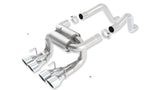 Borla 06-12 Chevrolet Corvette Z06/ZR1 6.2L/7.0L 8cyl Aggressive ATAK Exhaust (rear section only) - 11822