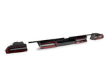 Raxiom 08-14 Dodge Challenger LED Tail Lights- Black Housing Red Lens - CH15224