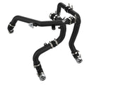 aFe 21-23 Ford Bronco V6-2.7Ltt BladeRunner Alum Hot &amp; Cold Charge Pipe Kit - Black - 46-20584-B