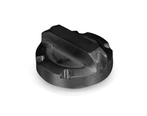 Rugged Ridge Oil Cap Black Aluminum 97-11 Jeep Wrangler - 11431.04