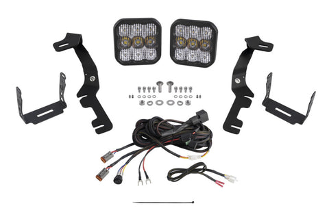 Diode Dynamics Stage Series Ditch Light Kit for 2019-Present Ram SS5 Sport - White Combo - DD7603