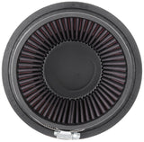 K&N Filter Universal Rubber Filter 5in Flange 6.5in Base 4.5in Top 5.5in Height - RU-5147