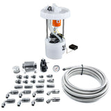 DeatschWerks 06-11 Honda Civic Si K20 DW400 Pump Module & Return Kit w/CPE Fuel Lines - 9-401-607-7041