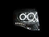 ANZO 2007-2014 Ford Expedition Projector Headlights Chrome - 111114