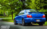 Turbo XS 02-07 WRX-STi Catback Exhaust Polished Tips - WS02-CBE