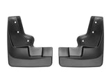 WeatherTech 15+ Ford Edge SE / SEL / Titanium Trim No Drill Mudflaps - Black (Not For Sport Trim) - 110060