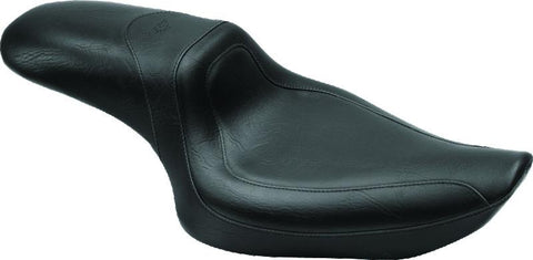 Mustang 04-21 Harley Sportster Fastback 1PC Seat - Black - 76145