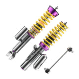 KW Coilover Kit V3 Porsche 911 (997) Carrera 4/4S Convertible w/ PASM (Must Deactivate PASM) - 35271037