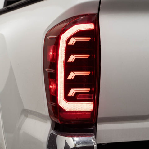Form Lighting 2016-2023 Toyota Tacoma LED Tail Lights Red (Pair) - FL0019