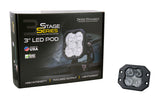Diode Dynamics SS3 Sport ABL - White Flood Flush (Single) - DD6916S