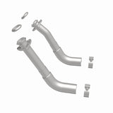 MagnaFlow 66-72 Chevy C10 Pickup V8 2-Piece Front Exhuast Pipe Kit (2in Tubing/Clamps/Inlet Flanges) - 15380