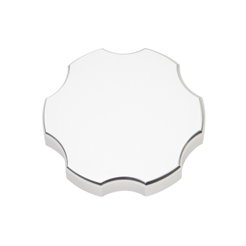 Wehrli 2001+ Chevrolet Duramax/13-18 6.7L Dodge Cummins Billet Aluminum Coolant Tank Cap - Clear - WCF100472