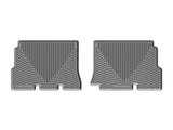 WeatherTech 14-16 Jeep Wrangler Rear Rubber Mats - Grey - W322GR