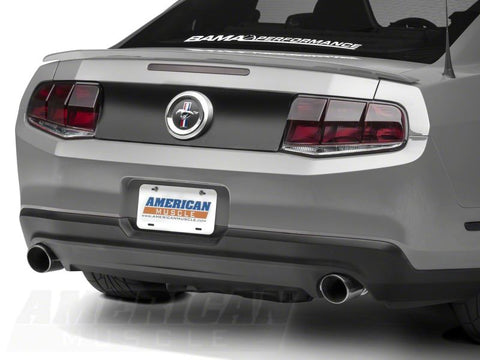 Raxiom 10-12 Ford Mustang Aero Tail Lights- Blk Housing (Smoked Lens) - 49145
