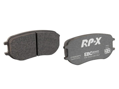EBC Racing Porsche 991 GT3 Cup (PFC Brakes 28/26mm) Rear RP-X Racing Brake Pads - DP8082RPX