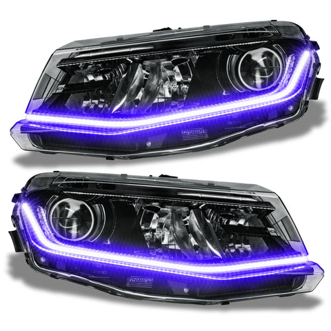 Oracle 16-21 Chevy Camaro Surface Mount DRL Modules - ColorSHIFT w/o Controller - 1297-334