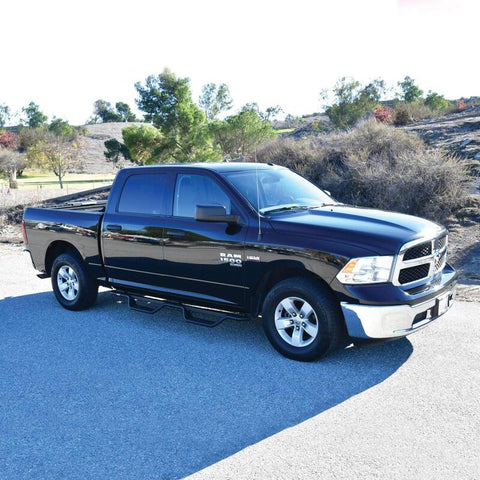 Westin 19-23 RAM 1500 Classic Crew Cab Outlaw Drop Nerf Step Bars - Textured Black - 20-13565