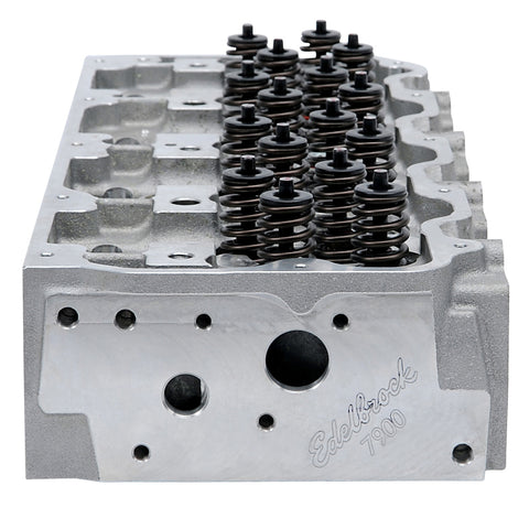 Edelbrock Cylinder Head 01-04 Chevy LB7 Duramax Diesel V8 6.6L Single Complete - 79029