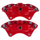 Power Stop 09-15 Cadillac CTS Rear Red Caliper - Pair w/o Bracket - S5114