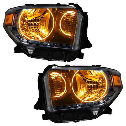 Oracle 14-17 Toyota Tundra SMD HL - Dual Halo Kit - ColorSHIFT w/ 2.0 Controller - 7204-333