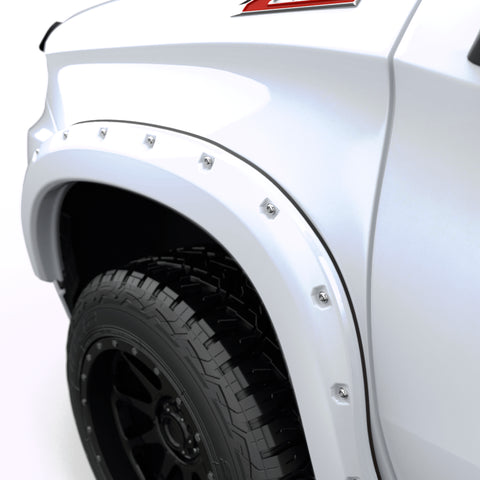 EGR 19-22 Chevrolet Silverado 1500 Summit White Traditional Bolt-On Look Fender Flares Set Of 4 - 791694-GAZ