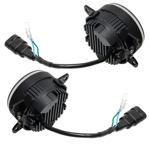 Oracle 4in High Performance LED Fog Light (Pair) - 6000K - 5868-504