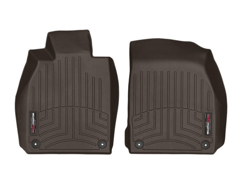 WeatherTech 16-17 Porsche 911 RA (911) w/Passenger Side Luggage Front FloorLiner - Cocoa - 4714651