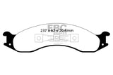 EBC 92-94 Ford Econoline E250 4.9 Greenstuff Front Brake Pads - DP61257