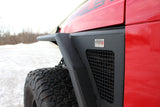 Fishbone Offroad 97-06 Jeep Wrangler Steel Tube Fender Front/Rear - Blk Txtred Powdercoat (Set Of 4) - FB23029