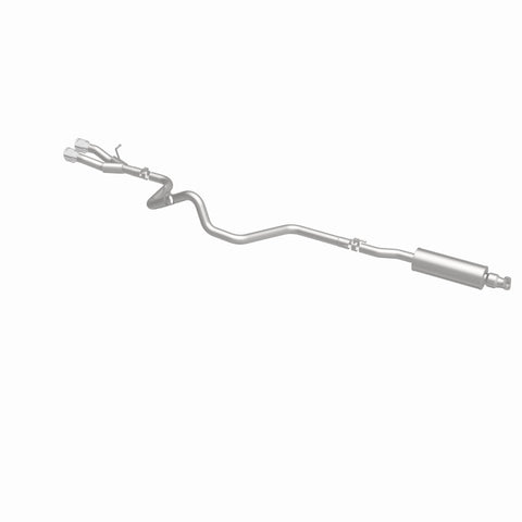 MagnaFlow 13 Hyundai Veloster 1.6L Turbo Dual Center Rear Exit Stainless Cat Back Perf Exhaust - 15215
