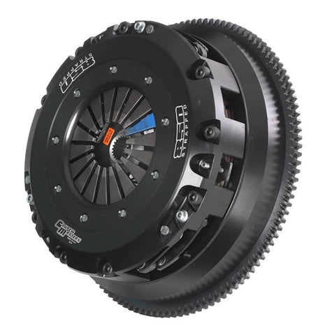 Clutch Masters 10-17 Audi S4 3.0L B8 FX850 Strapped Twin Disc Clutch Kit w/Steel Flywheel - 02060-TDFR-SHV