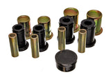 Energy Suspension Universal Black Control Arm Bushing Set - LOWERS ONLY - 3.3165G