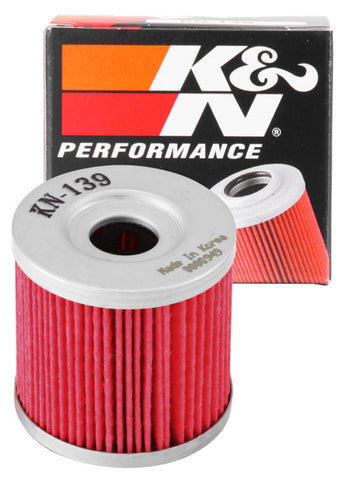 K&N Suzuki / Kawasaki / Arctic 1.75in OD x 1.719in H Oil Filter - KN-139