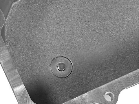 AFE Engine Oil Pan Black Machined; 14-16 Dodge RAM 1500 EcoDiesel 3.0L V6 (td) - 46-70282