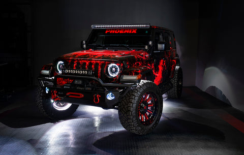 Oracle Oculus Bi-LED Projector Headlights for Jeep JL/Gladiator JT - w/ BC1 Controller - 5839-335