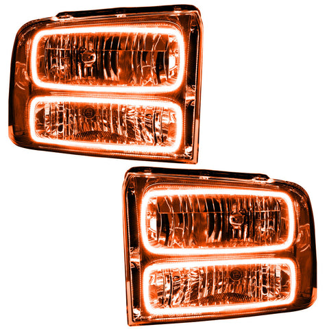 Oracle 05-07 Ford F-250/350 SMD HL - Chrome - ColorSHIFT w/ 2.0 Controller - 7160-333