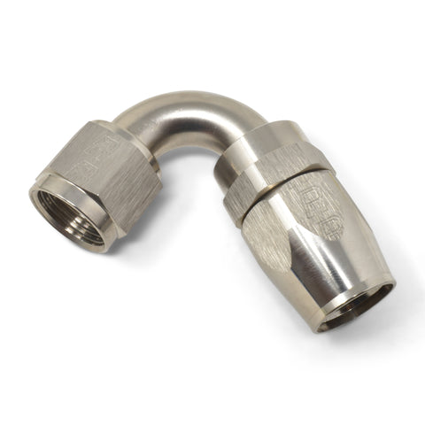 Russell Performance -10 AN Endura 120 Degree Full Flow Swivel Hose End (With 15/16in Radius) - 613421