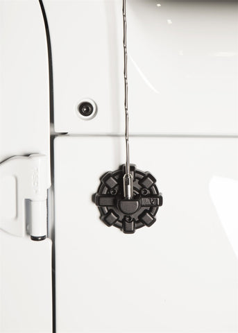 Rugged Ridge Elite Antenna Base Black 07-20 Jeep JK/JL/JT - 17212.13