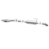 MagnaFlow Cat-Back, SS, 2.5/3in, Turn Down In Front Rear Tire 2015 Ford F150 2.7L V6T Ext Cab - 19056