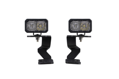 Diode Dynamics 2022 Toyota Tundra C2 Sport Stage Series Ditch Light Kit - White Combo - DD7389