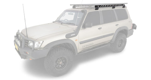 Rhino-Rack Toyota Landcruiser 80 Series Wagon Backbone Mounting System - Long Guttermount - RGMB2